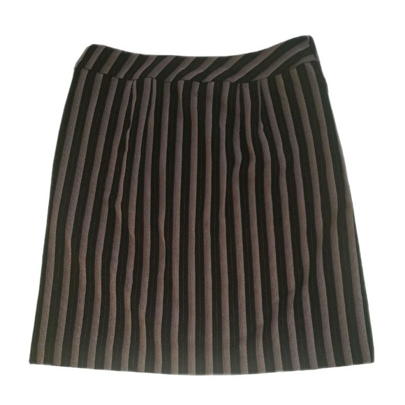 Ann Taylor LOFT Dresses & Skirts - Ann Taylor Loft Pencil Skirt Career Mauve Purple Black Striped Women's Size 2